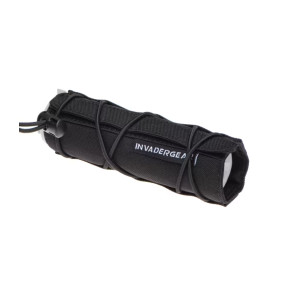 Cache silencieux 14 cm Black - Invader Gear