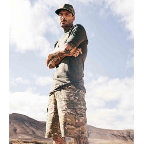 BDU Ripstop Tactical Camo Shorts - Brandit