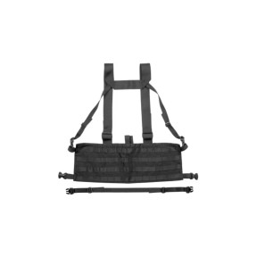 Chest RIG MOLLE Black - Invader Gear
