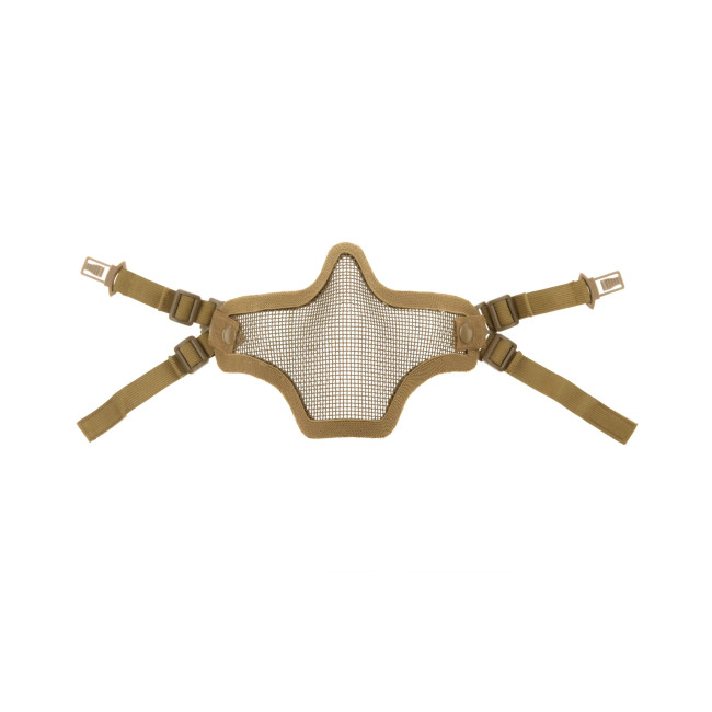 Fast Stalen Halfmasker Tan - Invader Gear