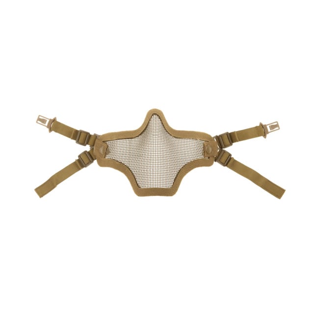 Demi masque Fast en acier Tan - Invader Gear