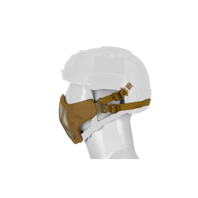 Demi-masque facial en acier MK II FAST Tan - Invader Gear