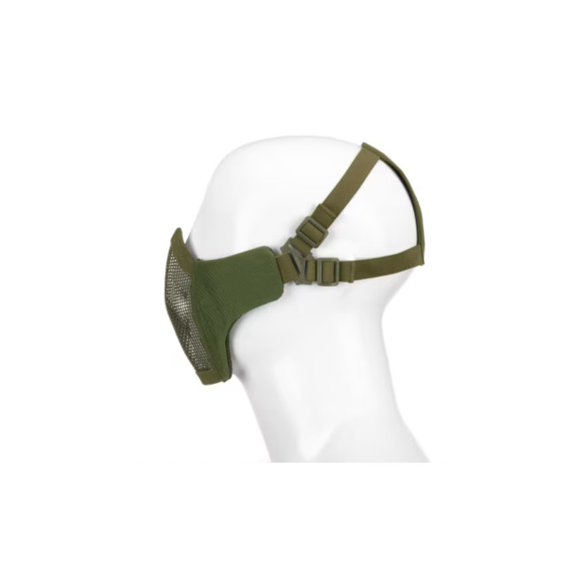 Stahl-Gesichtshalbmaske OD - Invader Gear