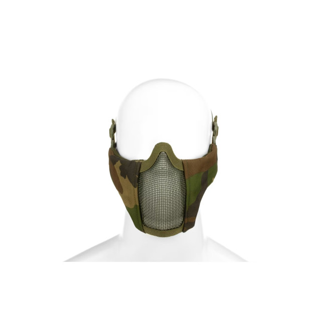 Demi-masque facial en acier Woodland - Invader Gear
