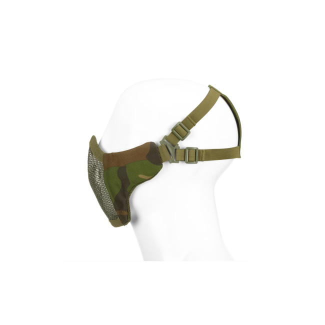 Stahl-Gesichtshalbmaske Woodland - Invader Gear