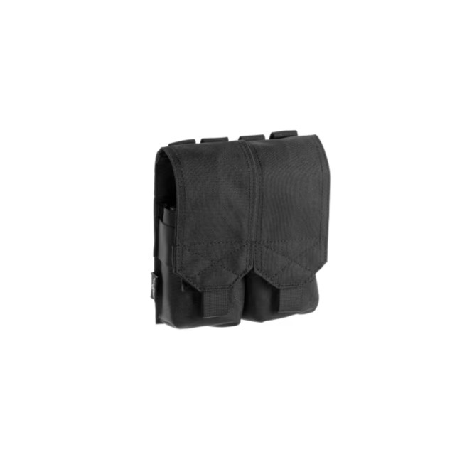Podwójny uchwyt na magazynek podwójny 5.56 czarny - Invader Gear