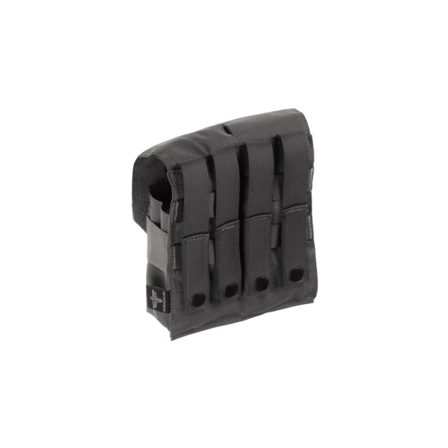 Podwójny uchwyt na magazynek podwójny 5.56 Wolf Grey - Invader Gear