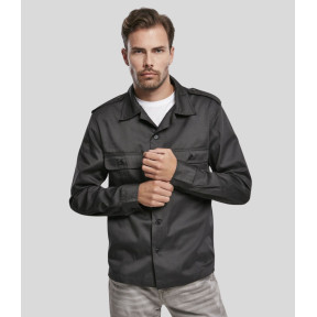 Chemise US manches longues noir - Brandit
