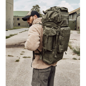 Mochila de combate MOLLE verde-oliva - Brandit