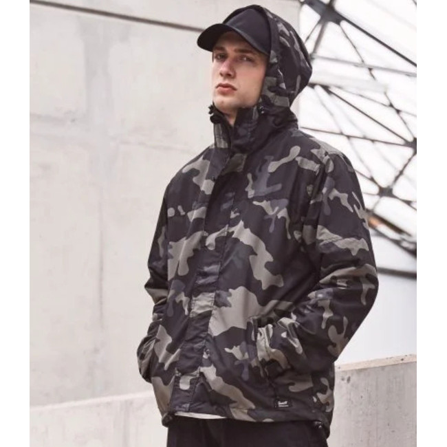 Coupe-vent zip darkcamo - Brandit