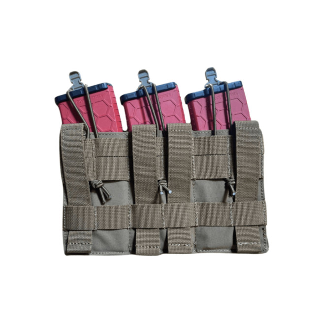 Dreifacher 5.56 Magazinhalter Castra Praetoria - Coyote - Honor