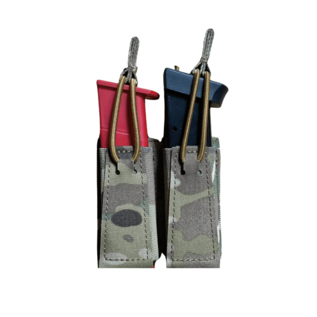 Portacargador doble para pistola 9mm Easy Legio Now - Multicam - Honor