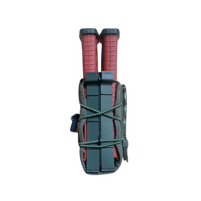Porta-carregador duplo multi-calibre Fast Legio Now - Verde Ranger - Honor