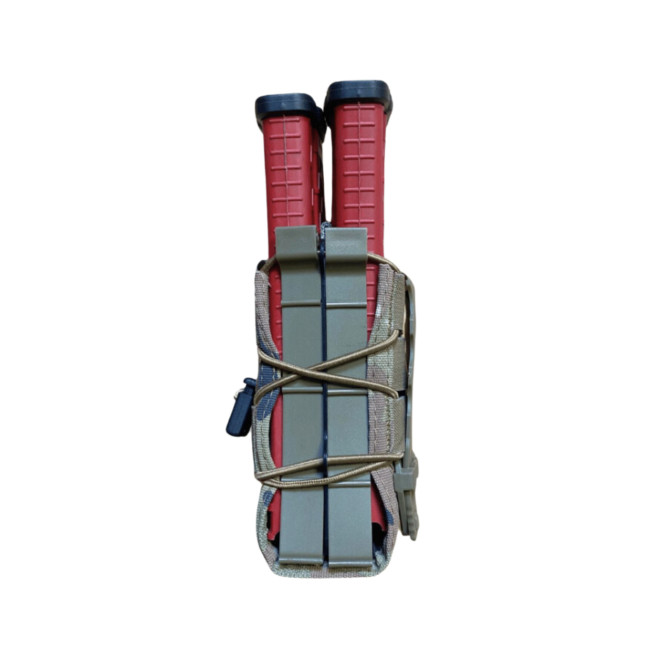 Porta-cargador doble multi-calibre Fast Legio Now - Multicam - Honor