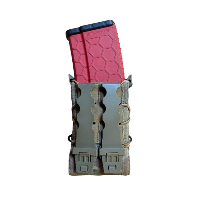 Porta-caricatore doppio multi-calibro Fast Legio Now - Multicam - Honor