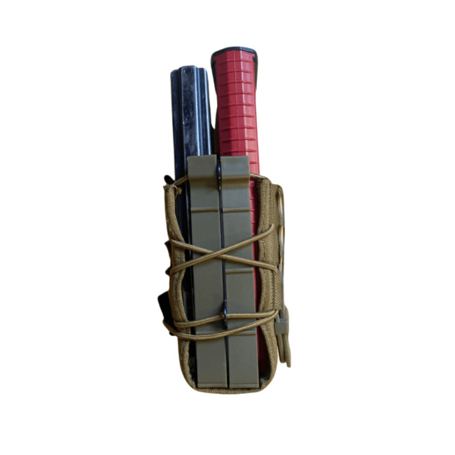 Porte-chargeur double multi-calibre Fast Legio Now - Coyote - Honor