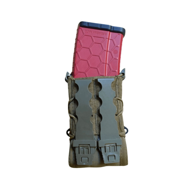 Portacargador doble multi-calibre Fast Legio Now - Coyote - Honor