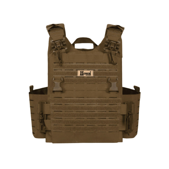 Gilet tactique porte-plaque Imperator - Coyote - Honor
