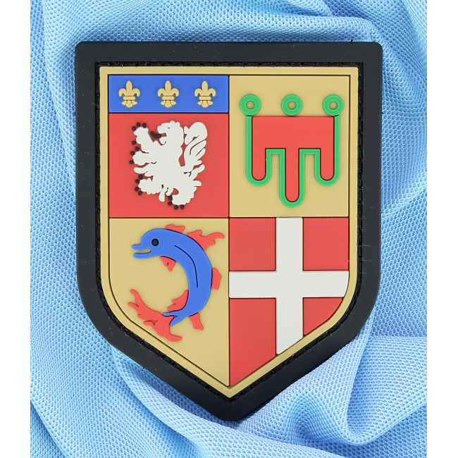 Écusson Gendarmerie Départementale Auvergne Rhône Alpes PVC