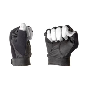 Gants de tir demi-doigts Black - Invader Gear