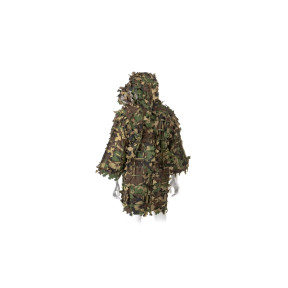 Ghillie in blad Woodland - Invader Gear