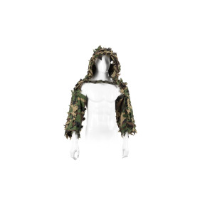 Ghillie sniper Bolero blad Woodland - Invader Gear