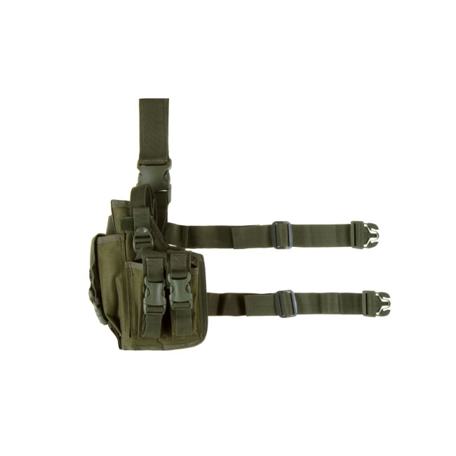 Linker dijholster met magazijnhouder OD - Invader Gear