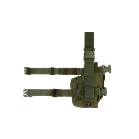 Linkes Oberschenkelholster mit Magazintasche OD - Invader Gear
