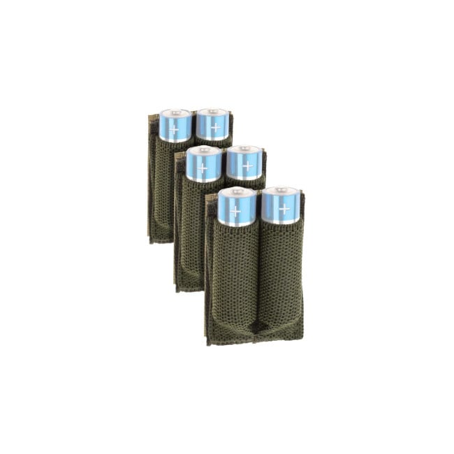 Lot de 3 porte-batterie OD - Invader Gear