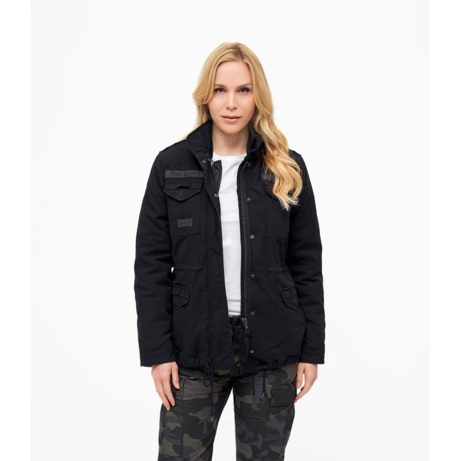 Damen Militärjacke M65 Giant Schwarz - Brandit