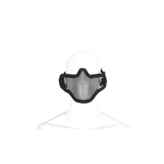 Masque facial grillage acier Black - Invader Gear