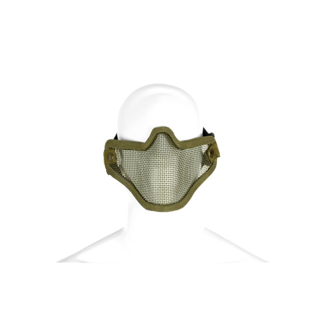 Gezichtsmasker rooster staal OD - Invader Gear