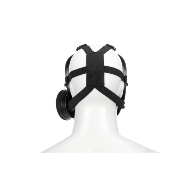 Atrapa maski przeciwgazowej Czarna - Invader Gear