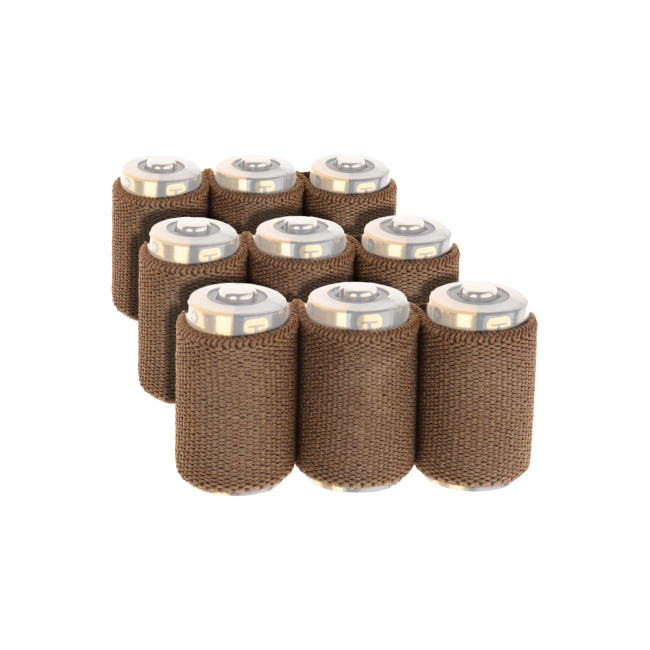 Zestaw 3 kompletów po 3 uchwyty na baterie Coyote - Invader Gear
