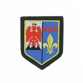 Gestickte Gendarmerie-Abzeichen Region PACA