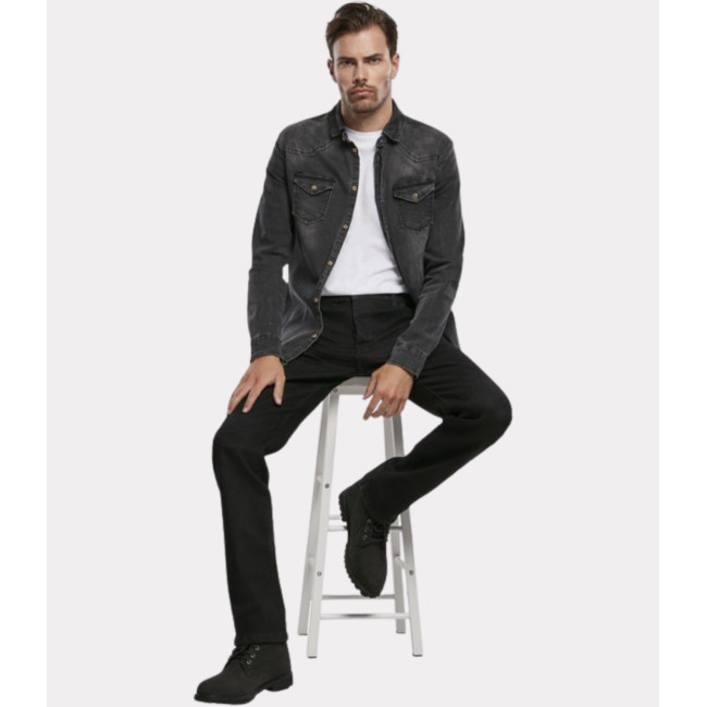 Mason Jeanshose verwaschen schwarz - Brandit