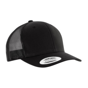 Gorra Trucker modelo retro - 6 paneles - K-UP negra