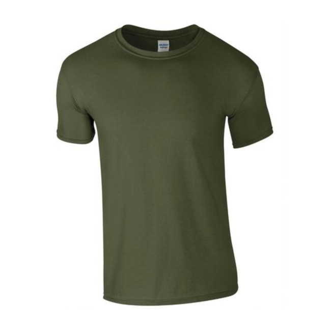 T-shirt ring spun 160 Verde Militar - Gildan