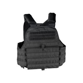 Zwart plate carrier vest - Miltec
