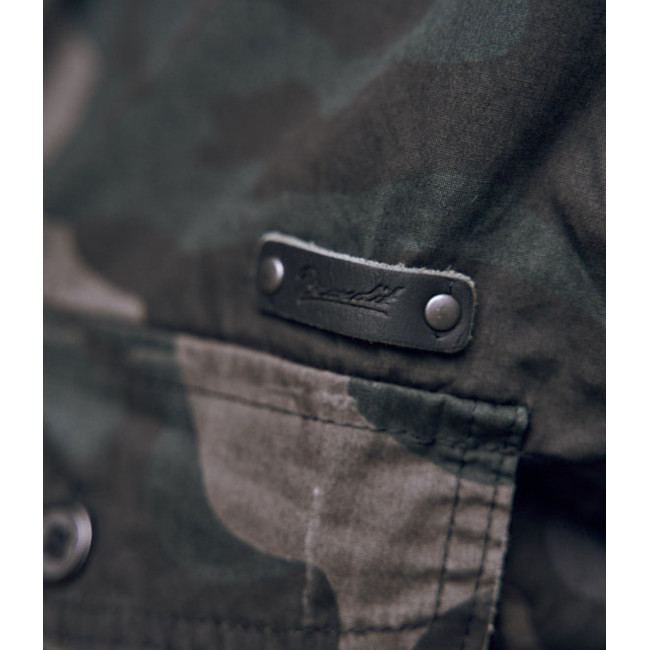 Chemise Slimfit Cintrée darkcamo - Brandit