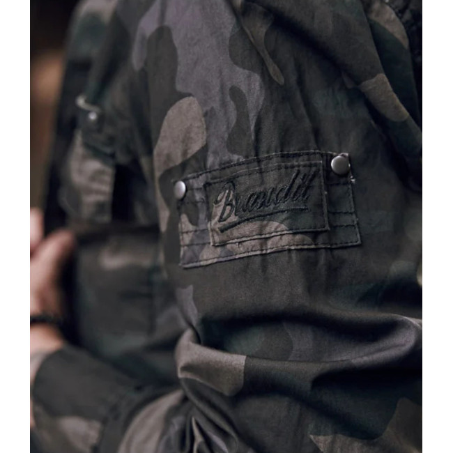Koszula Slimfit dopasowana darkcamo - Brandit