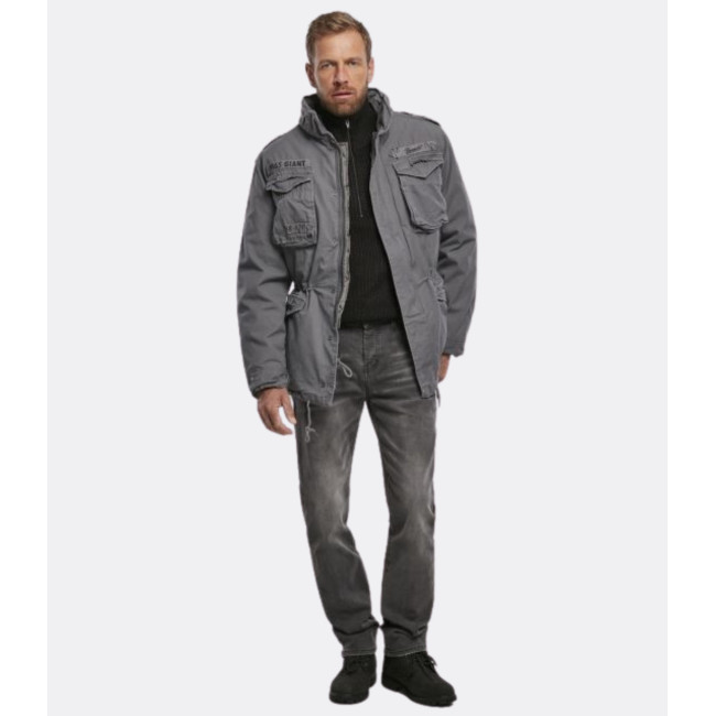 Militaire vest M65 Giant houtskoolgrijs - Brandit