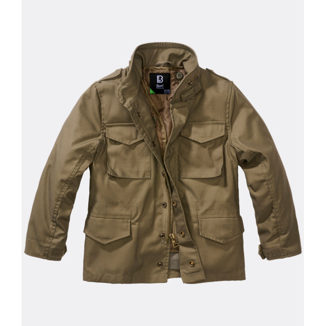 Kinder-Klassikjacke M65 olivgrün - Brandit