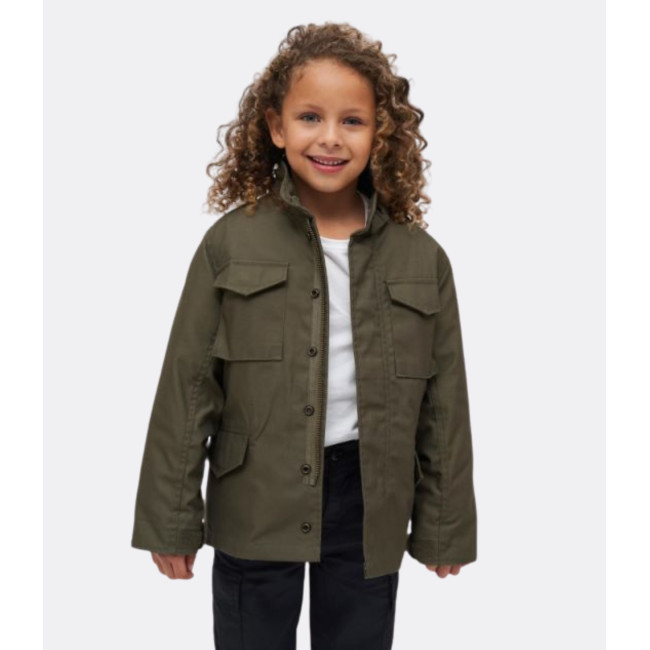 Klassiek kinderjasje M65 olijf - Brandit