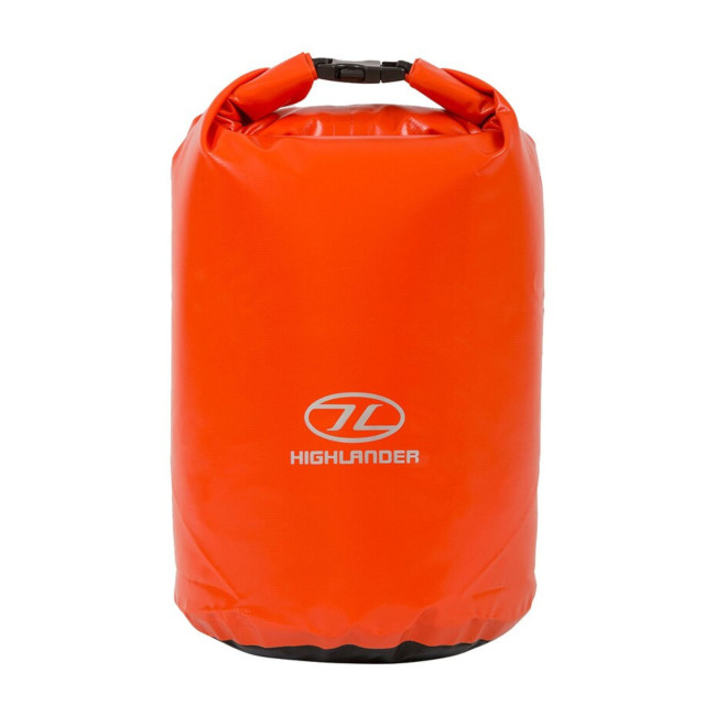 Sac étanche en PVC Trilaminé 16L orange - Highlander