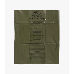 Torba survivalowa awarjna - Olive Green - Highlander