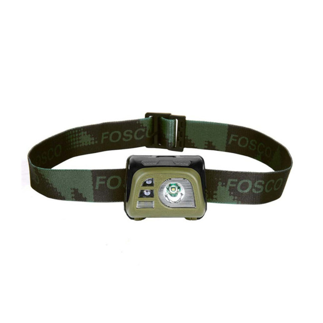Tactische hoofdlamp - Groen - Fosco Industries