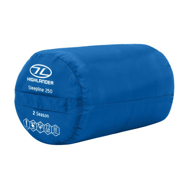 Sac de couchage Sleepline - Bleu - Highlander
