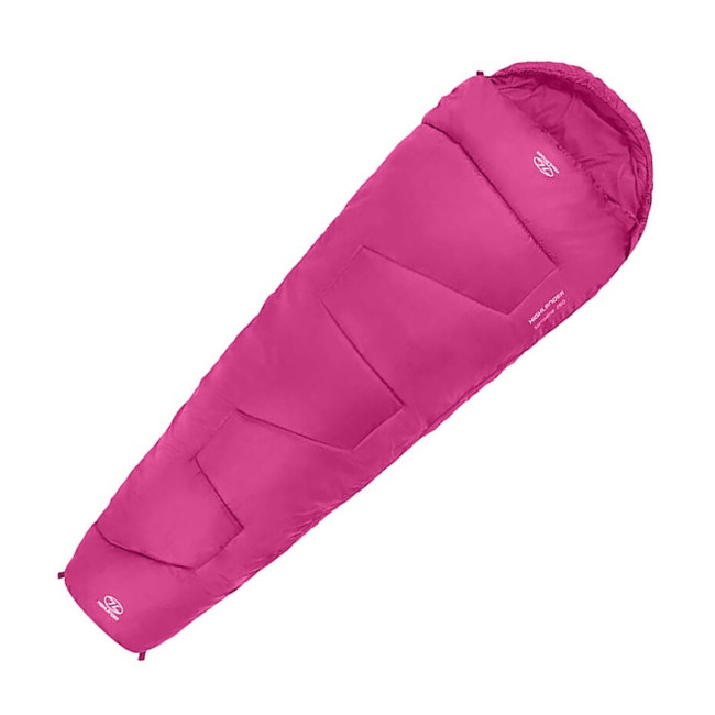 Sleepline 250 Mumienschlafsack Rosa - Highlander