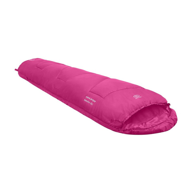 Sleepline 250 Mumienschlafsack Rosa - Highlander